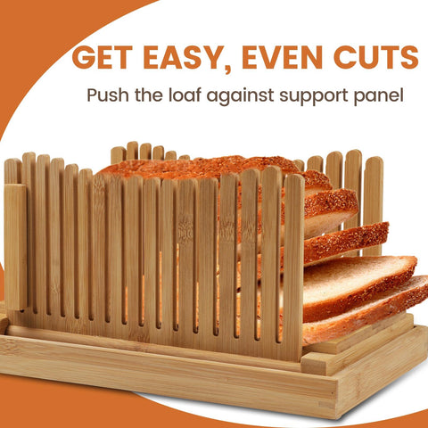 PURENJOY multi-use board for bread, bagels, cheese and more.