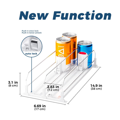 Easy assembly and waterproof surface for quick fridge cleanup