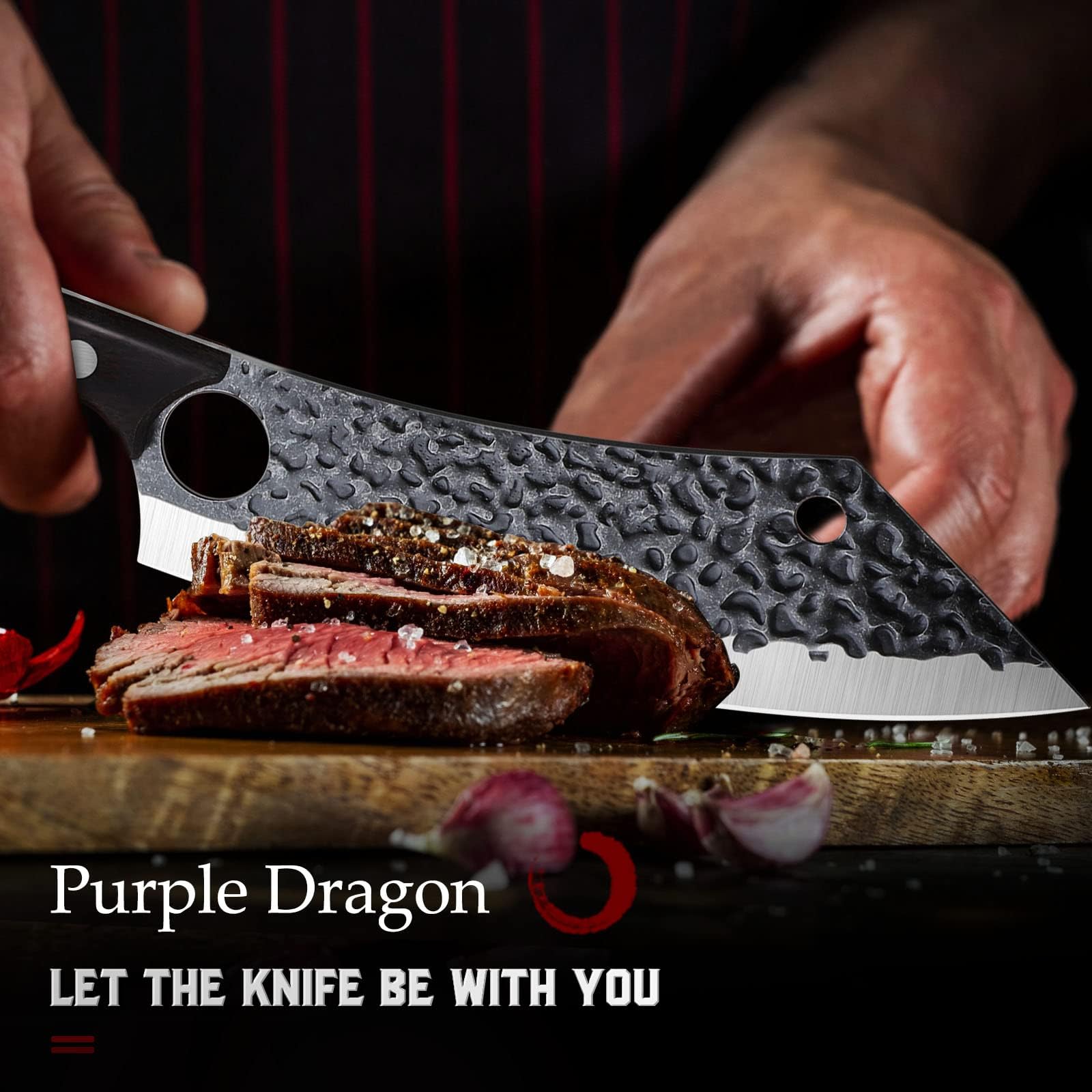 Purple Dragon gift-ready box packaging for an ideal kitchen gift