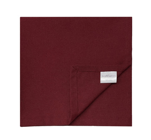 PurpleEssences care guide for keeping napkins soft and vibrant