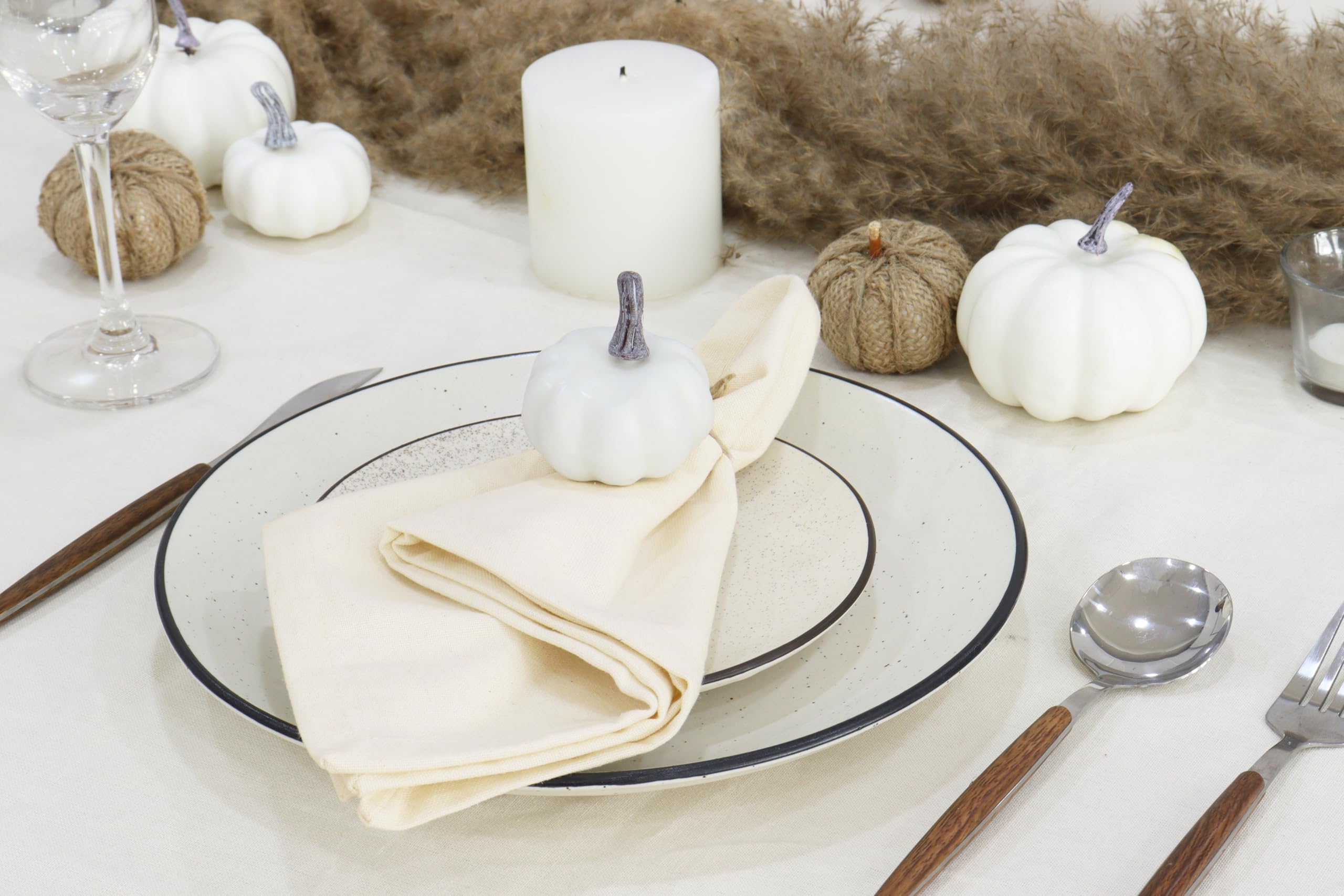 PurpleEssences set of 12 napkins for everyday dining use.
