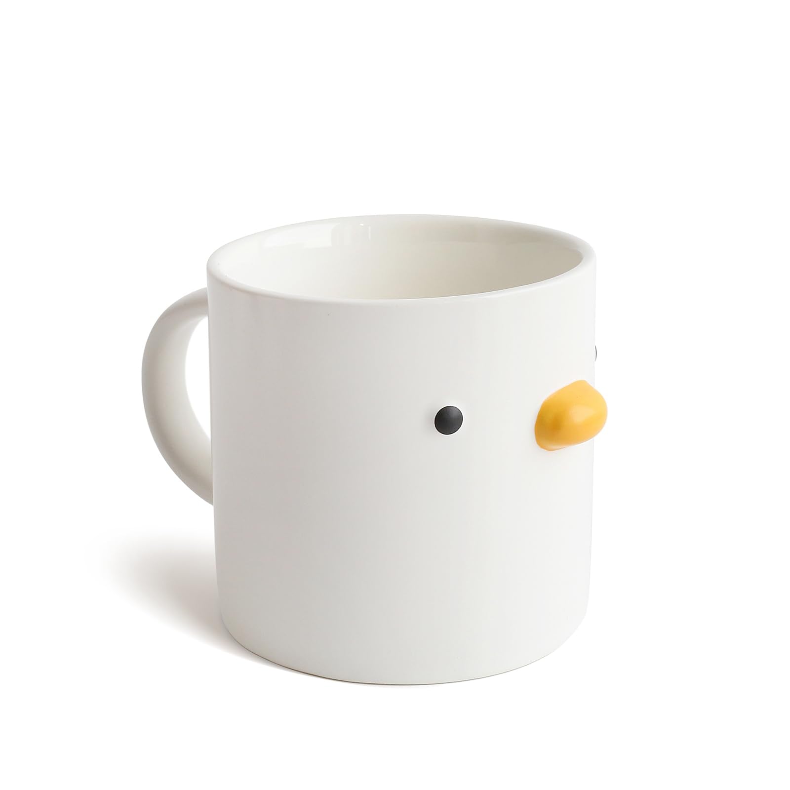PURROOM Cute Duck Coffee Mug with handmade glaze adds cheerful charm to your morning.