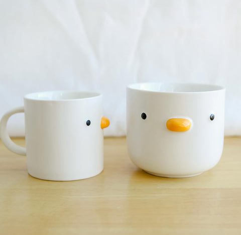 PURROOM Gift-ready Chick Mug suitable for holidays and celebrations.