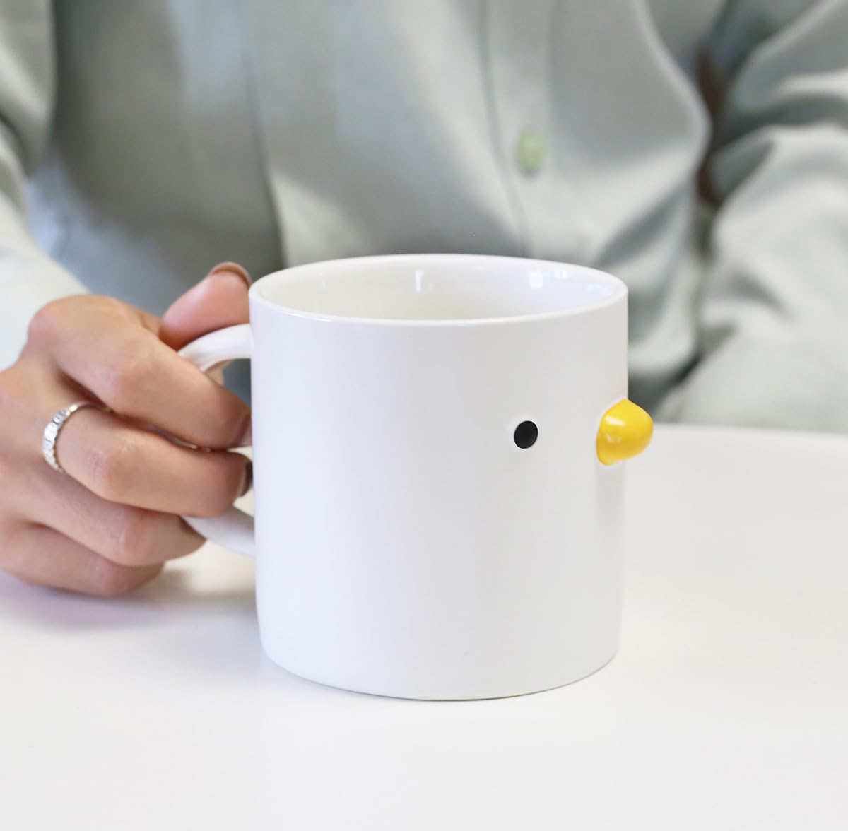 PURROOM Hand-Glazed Mug features careful quality checks for reliable use.