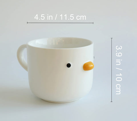 PURROOM oversized 22oz cereal mug offers generous servings for breakfast or tea