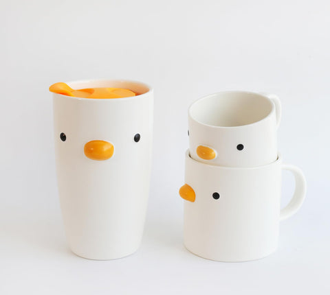 PURROOM Gift-ready duck mug packaging suitable for gifting