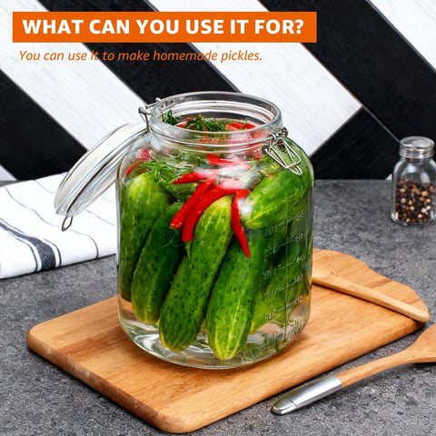 PUSCRIENO includes labels, spoons, and gaskets for kitchen organization