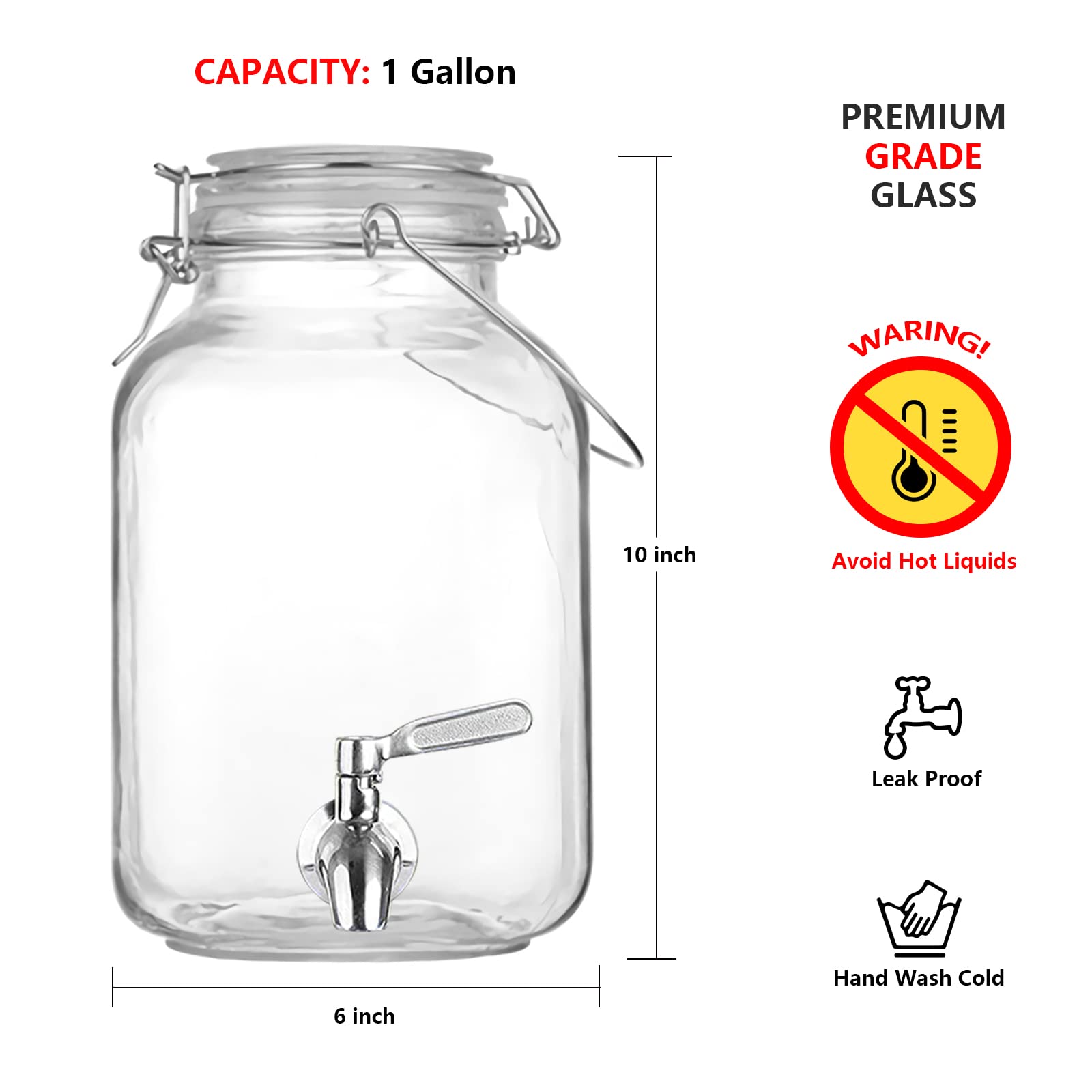 PUSCRIENO silicone sealing ring helps keep beverages fresh.