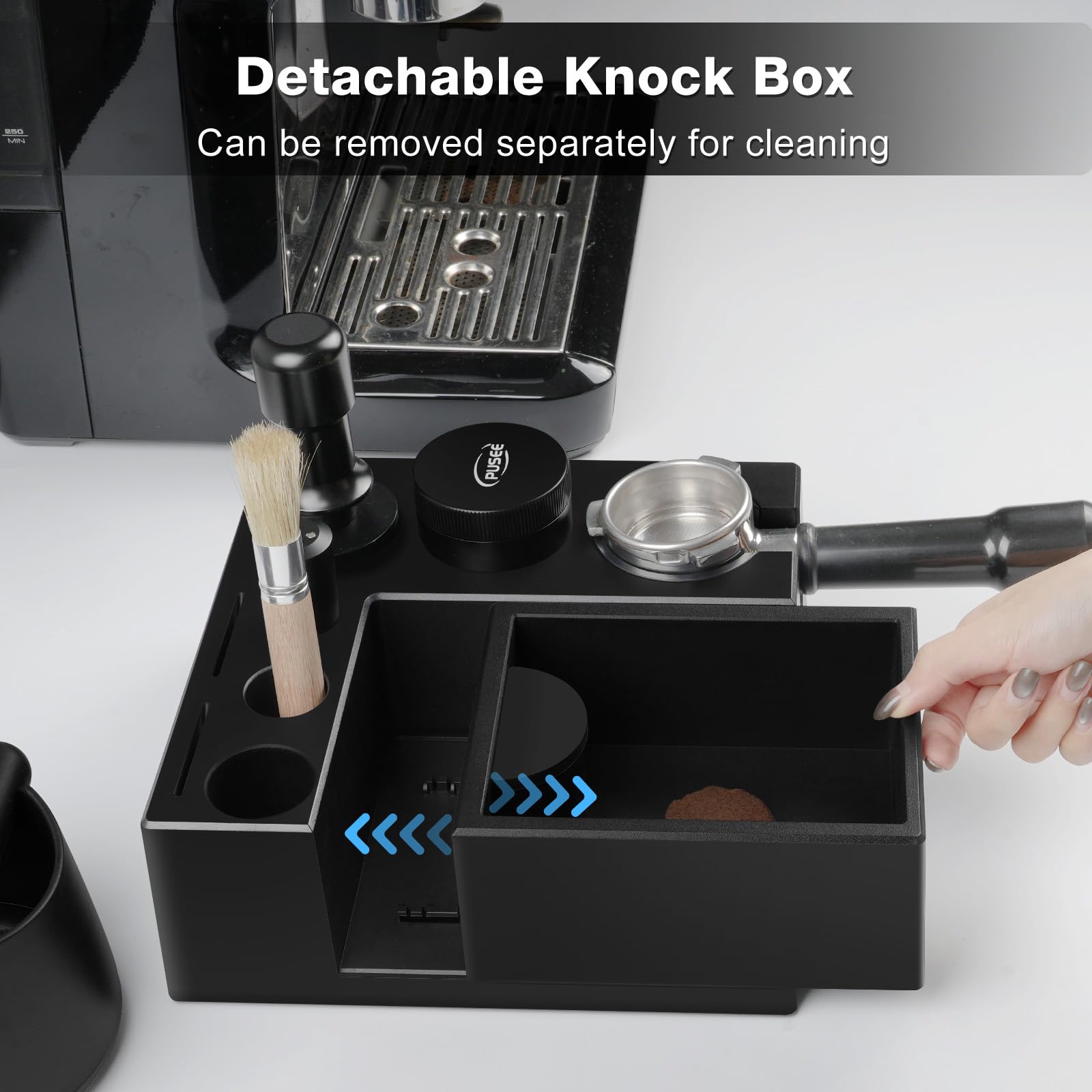 PUSEE Easy-disassemble design enables thorough cleaning to keep workspace fresh