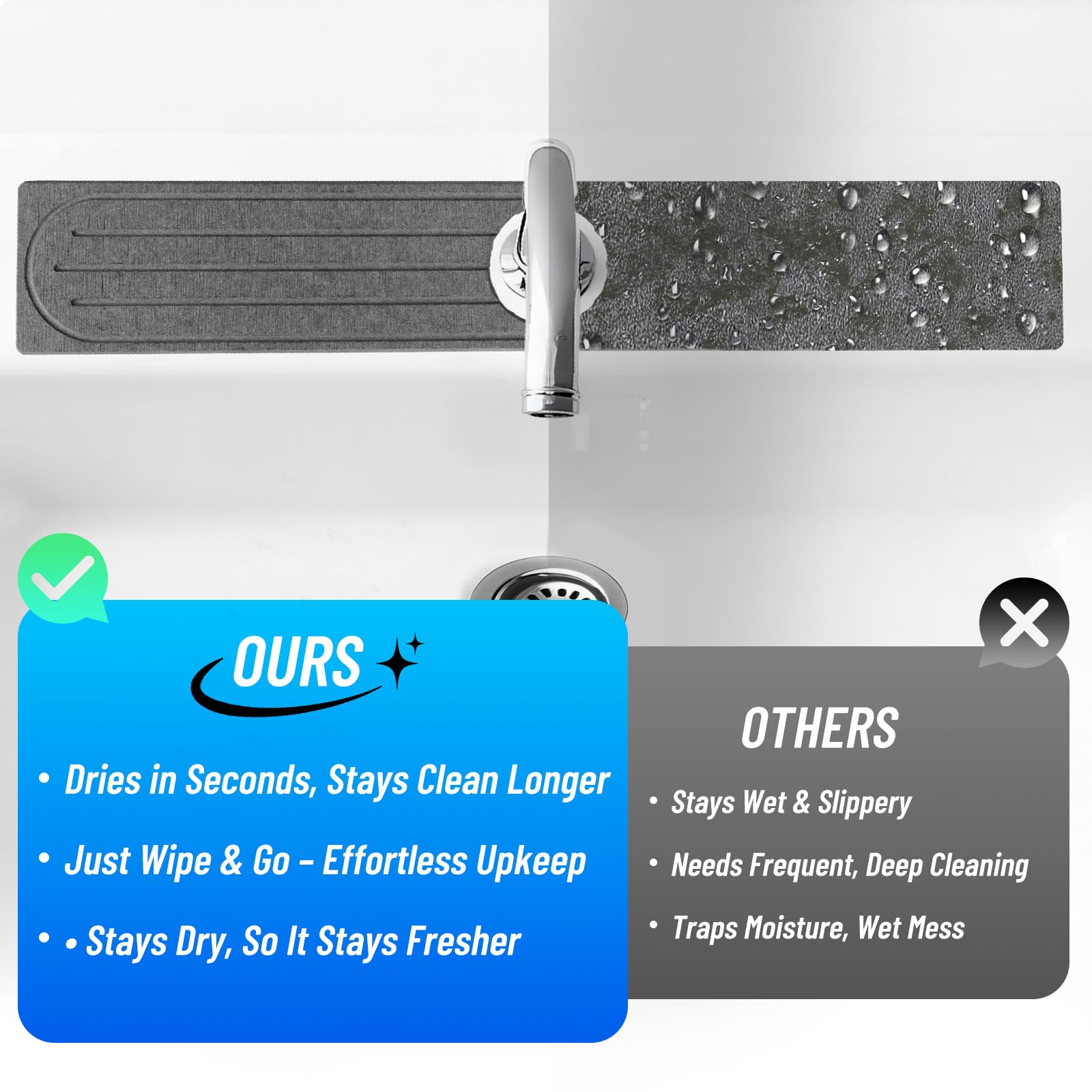 Puxinargo durable stone mat designed for long-lasting use and easy care.