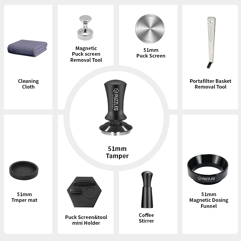 PUZZLEQ magnetic dosing funnel reduces spill during dosing