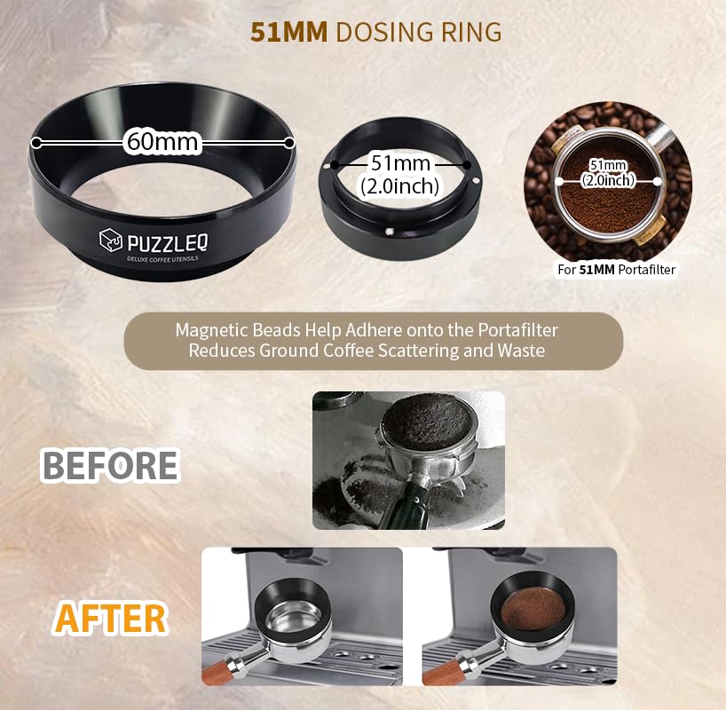 PUZZLEQ WDT tool helps distribute grounds evenly for uniform extraction
