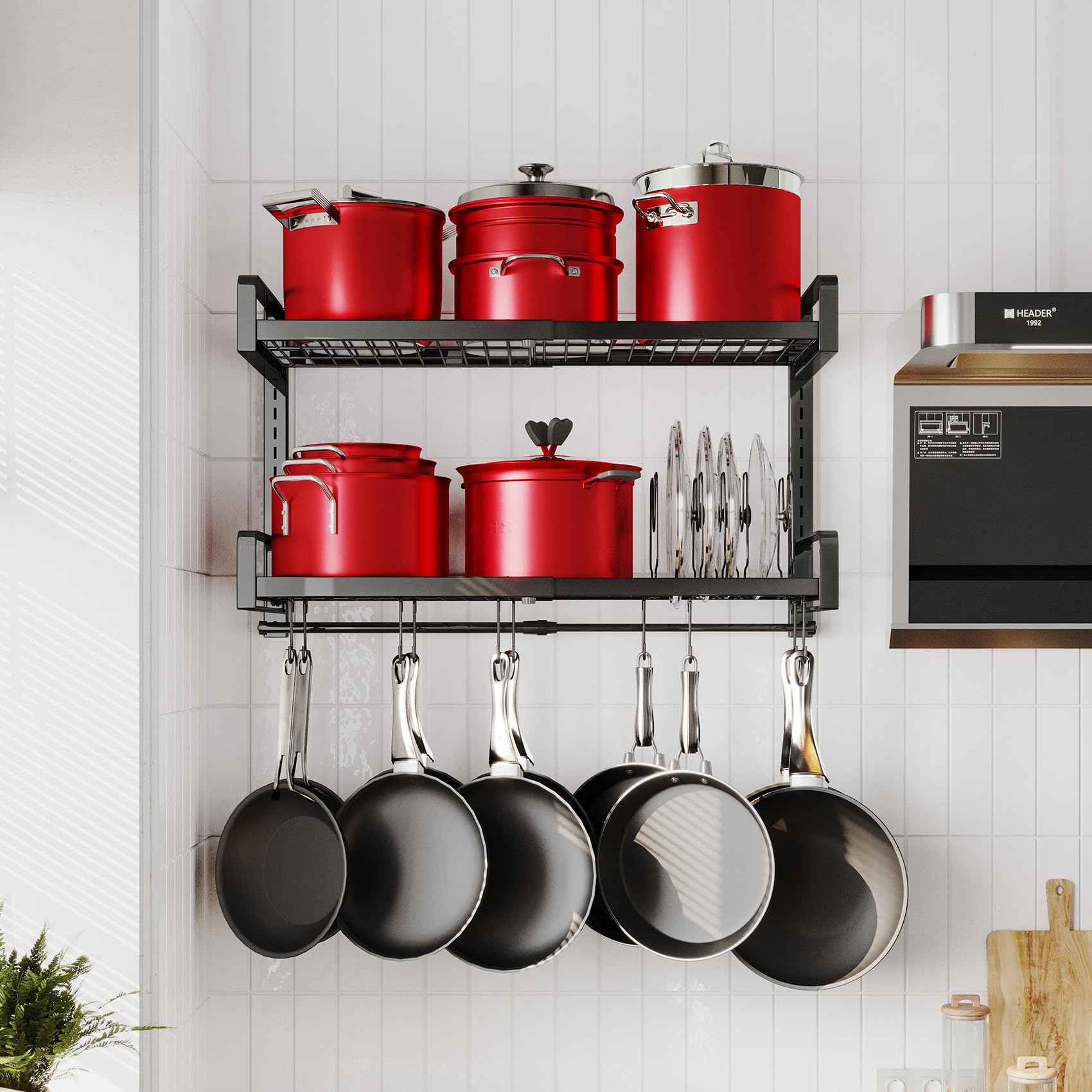 PXRACK easy wall-mount installation saves time and effort.