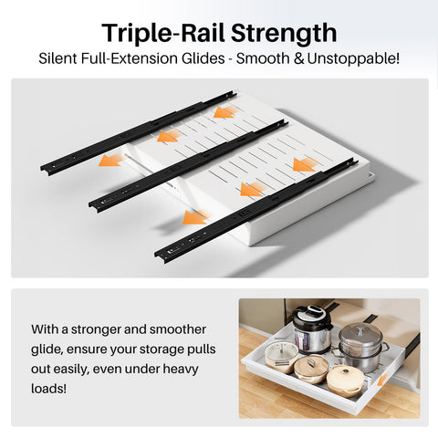 PXRACK tool-free adhesive installation simplifies setup without drilling.