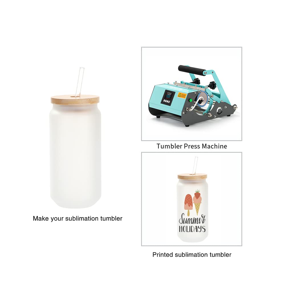 PYD Life frosted sublimation coating boosts color brightness on glass