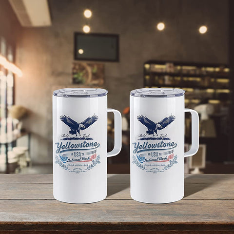 20 oz capacity suits daily coffee, water, or tea needs