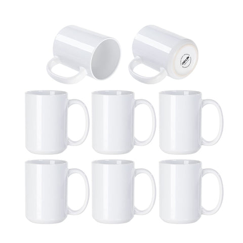 PYD Life sublimation coating shows bright print capability on mugs