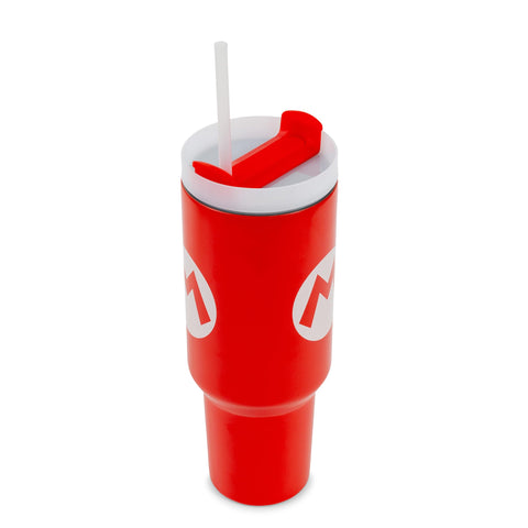 Pyramid America 40oz capacity tumbler for staying hydrated during workouts and gaming.