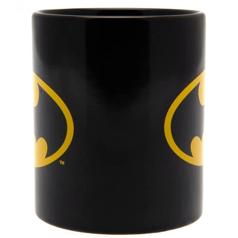 Pyramid International Batman logo mug in black for daily coffee.