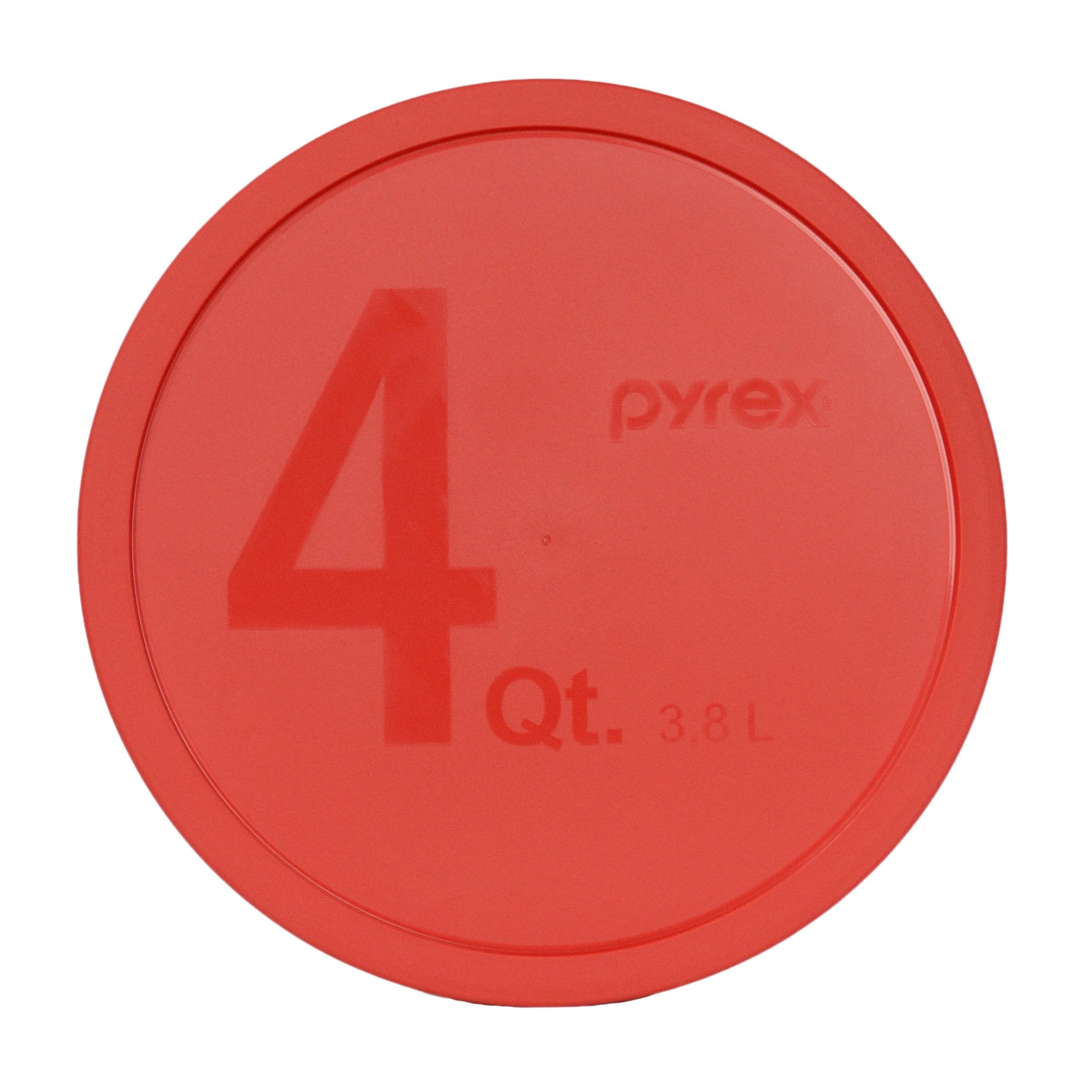 Pyrex 326-PC lid on 4-quart bowl for secure, versatile storage.
