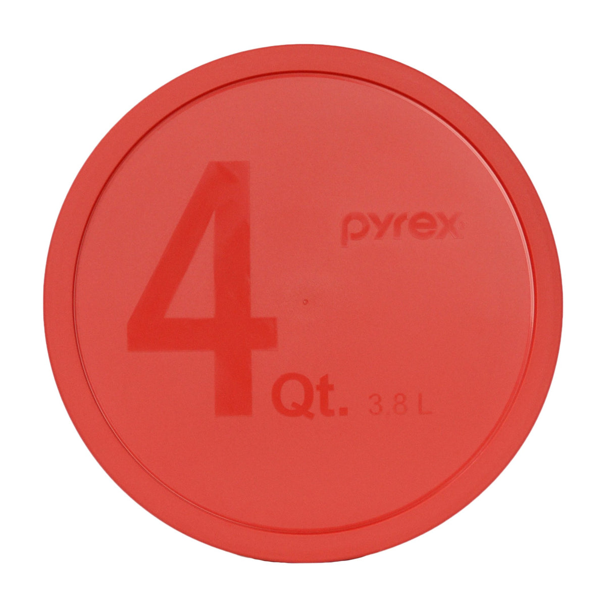 Pyrex 326-PC lid on 4-quart bowl for secure, versatile storage.