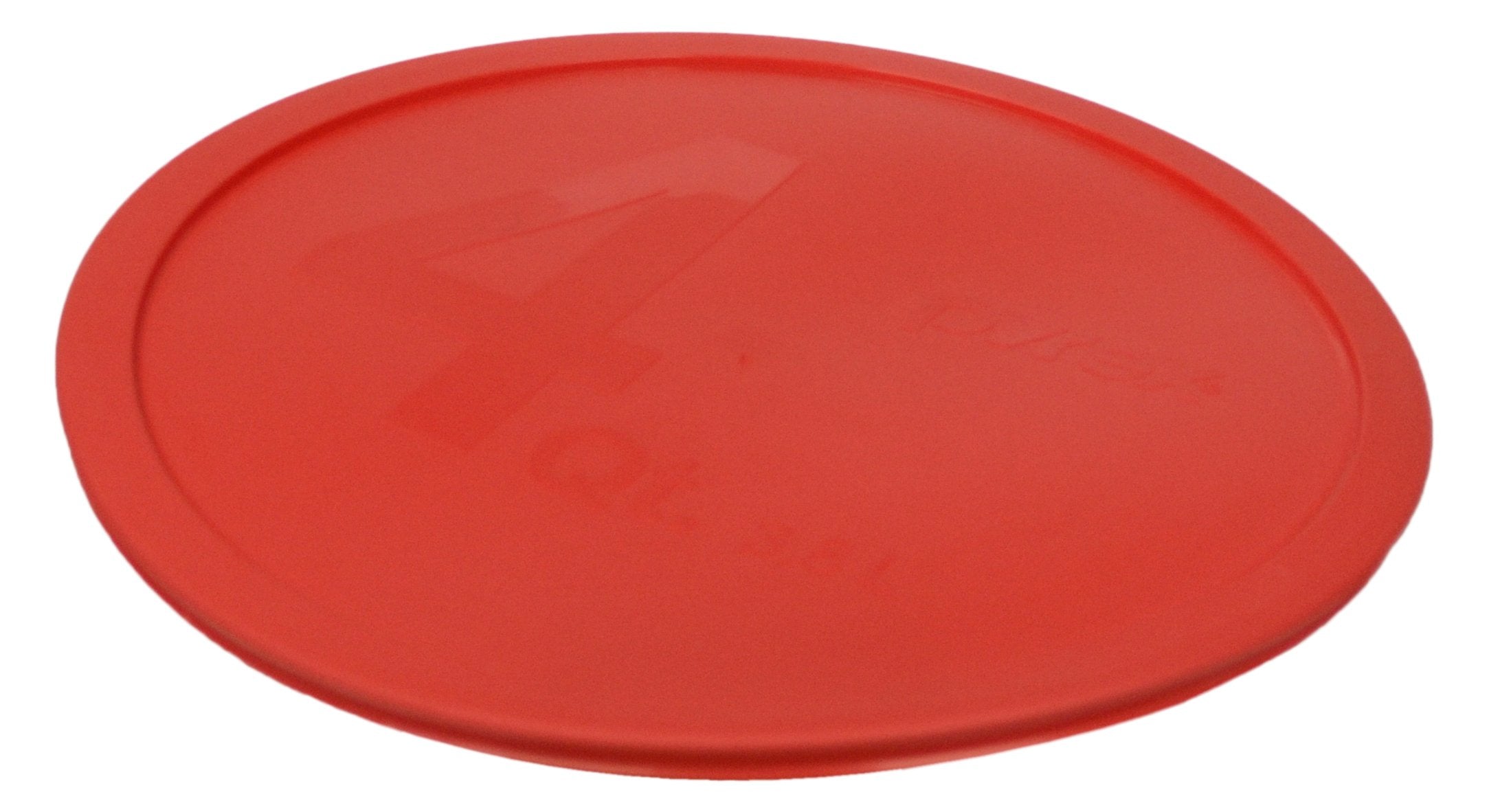 Pyrex 326-PC lid top view, microwave and freezer safe for quick reheats.