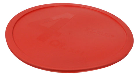 Pyrex 326-PC lid top view, microwave and freezer safe for quick reheats.
