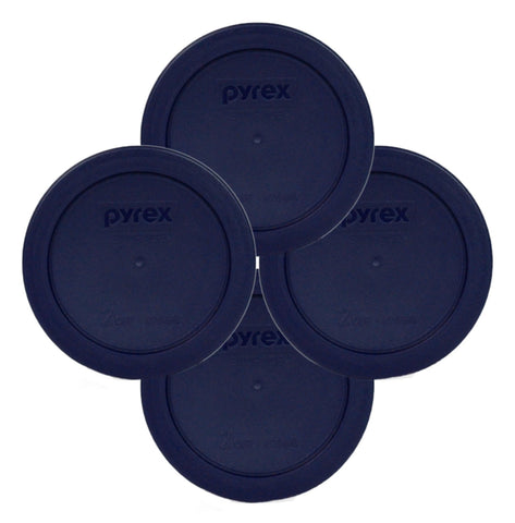 Pyrex 7200-PC blue replacement lid for 2-cup bowls ensures a secure seal.