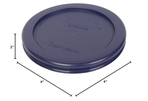 Pyrex 7202 1-Cup Bowls complement any kitchen with durable, non-staining glass.