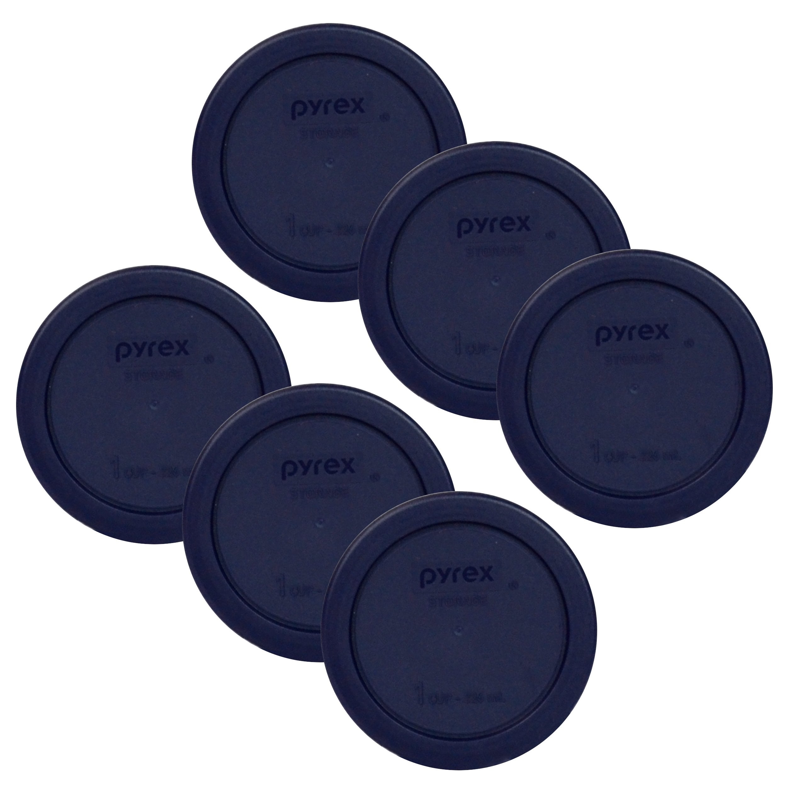 Pyrex 7202-PC lid pack for 1-cup bowls, secure and reusable storage solution
