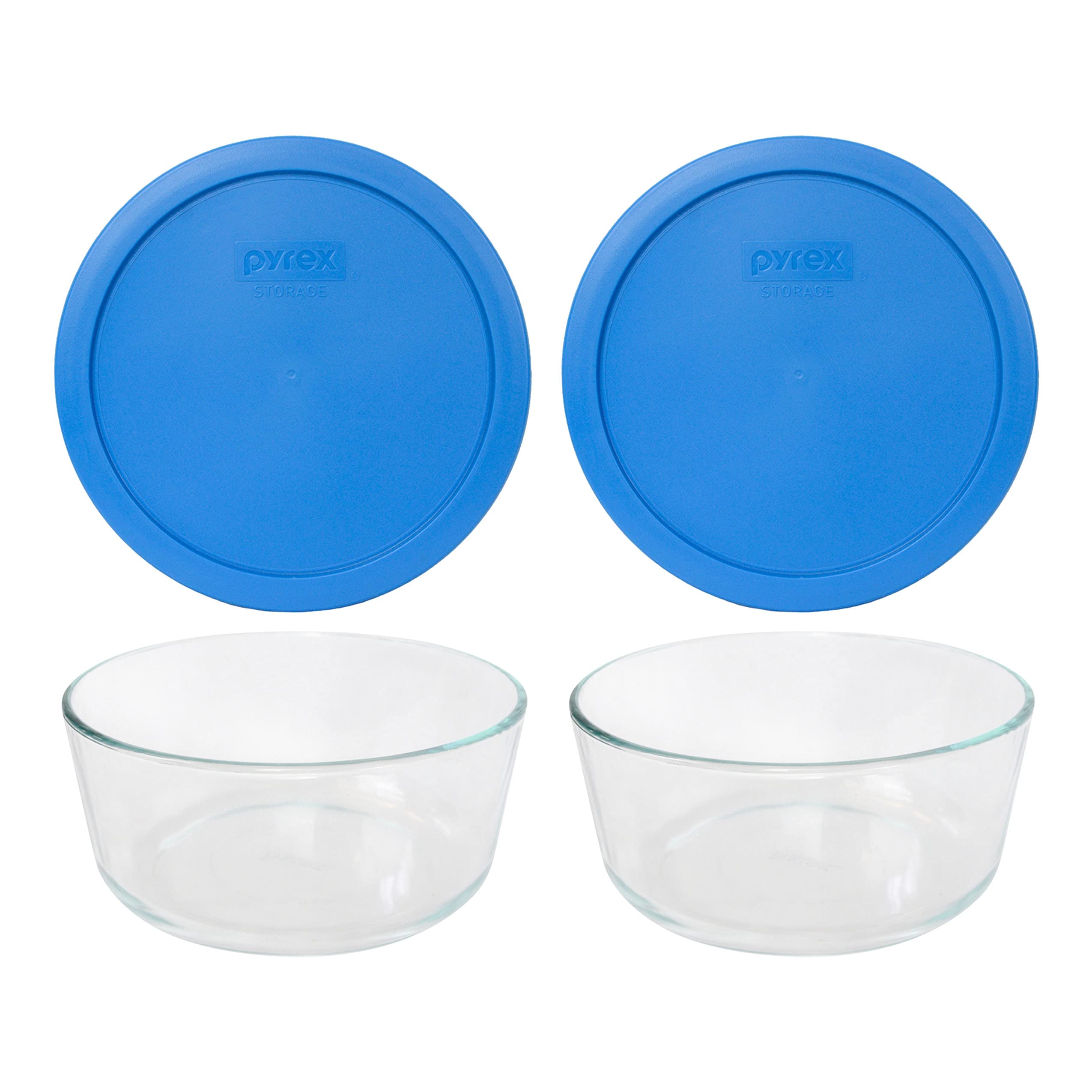 Pyrex 7203 glass bowl for clear visibility and durable storage