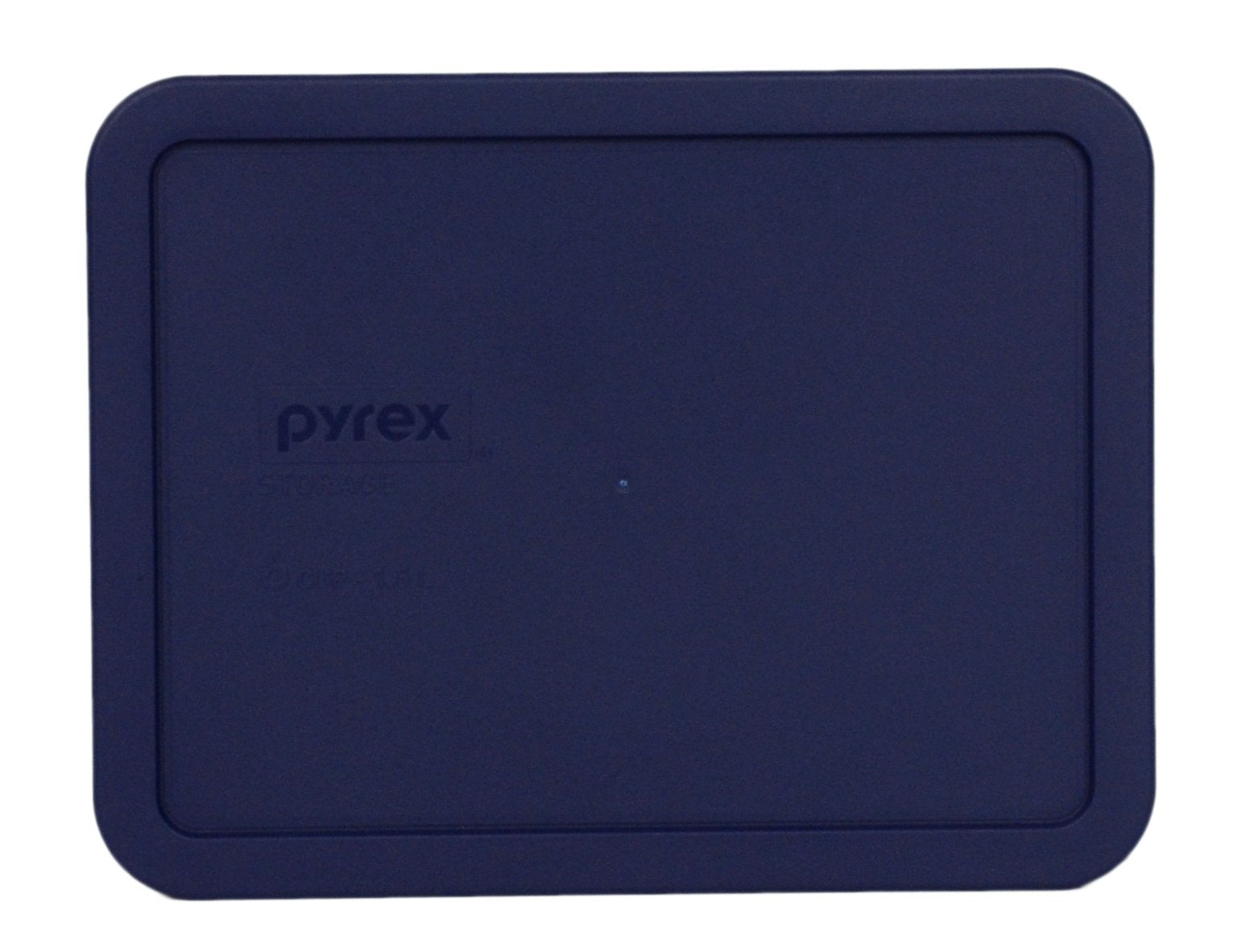 Pyrex 7211-PC blue lid side view highlighting BPA-free material