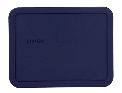 Pyrex 7211-PC blue lid side view highlighting BPA-free material