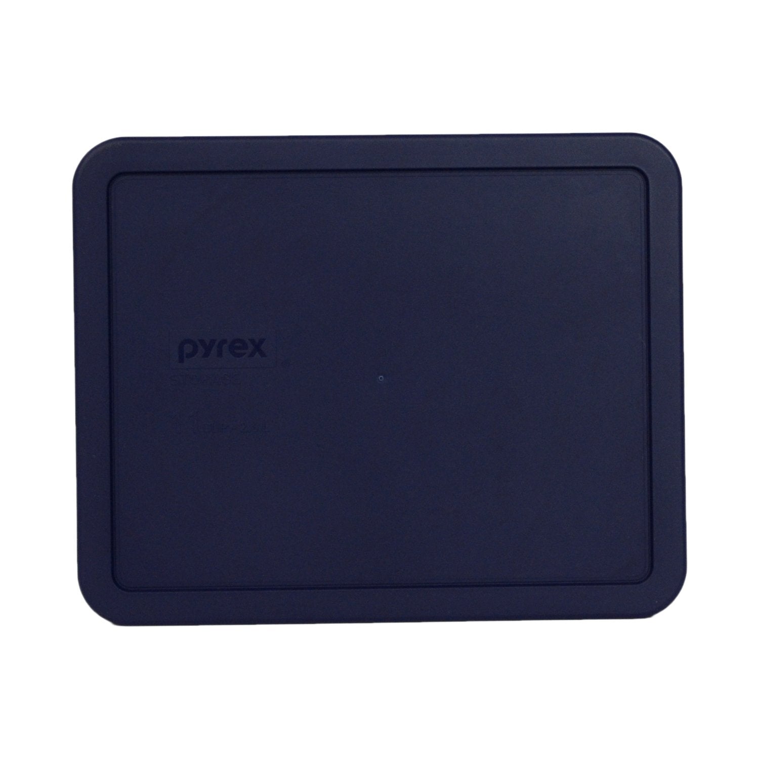 Pyrex 7212-PC blue lid on 11-cup dish shows airtight seal for leftovers.
