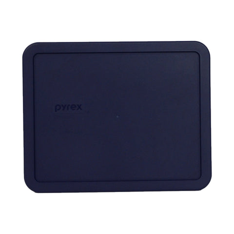 Pyrex 7212-PC blue lid on 11-cup dish shows airtight seal for leftovers.
