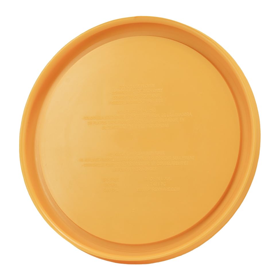 Lid shown for freezer and microwave ready storage and quick meal prep