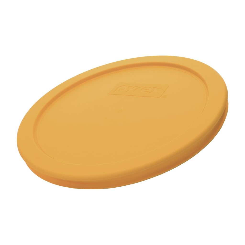Pyrex 7401-PC lemon drop lid on a 3-cup bowl for fresh leftovers
