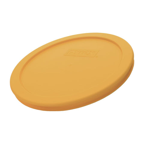 Pyrex 7401-PC lemon drop lid on a 3-cup bowl for fresh leftovers