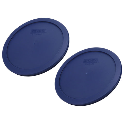 Pyrex 7402-PC blue lid fits 6/7 cup bowls for secure storage