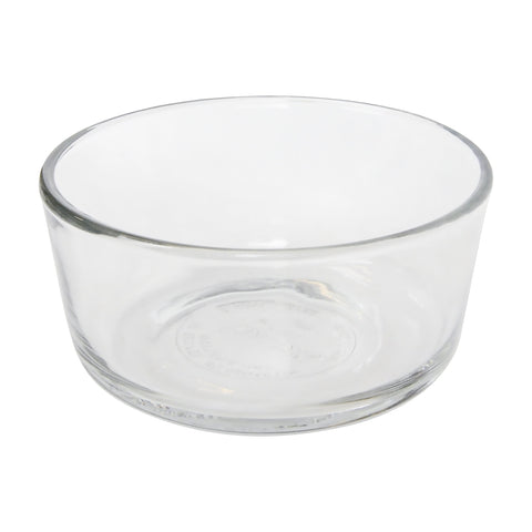 Pyrex 2-cup glass bowls in fridge-ready setup for quick meals.