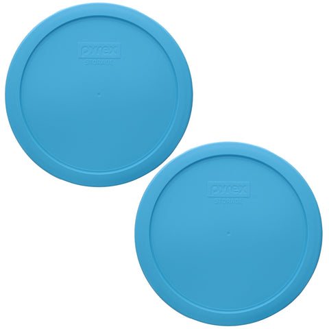 Pyrex 7402-PC bright blue Pantone lid for 6-7 cup bowls, replacement quality.