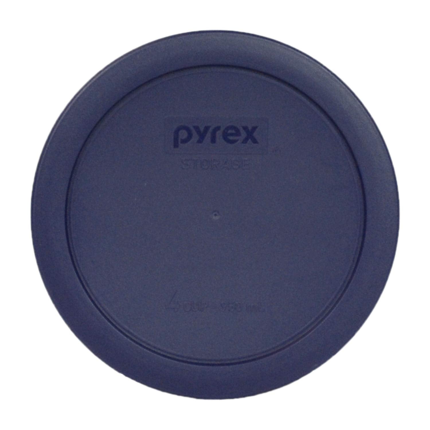 Replacement lids fit Pyrex 4-cup round containers securely without leaks.