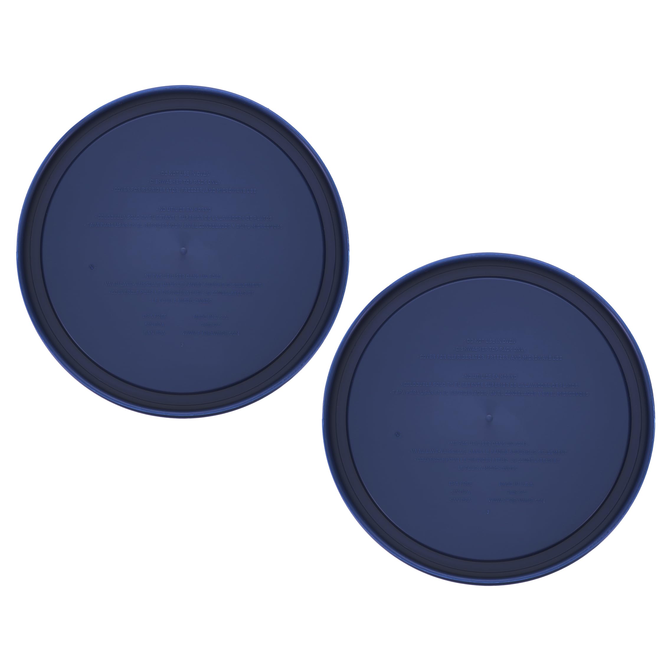 USA-made Pyrex lid ensures a secure fit on compatible bowls