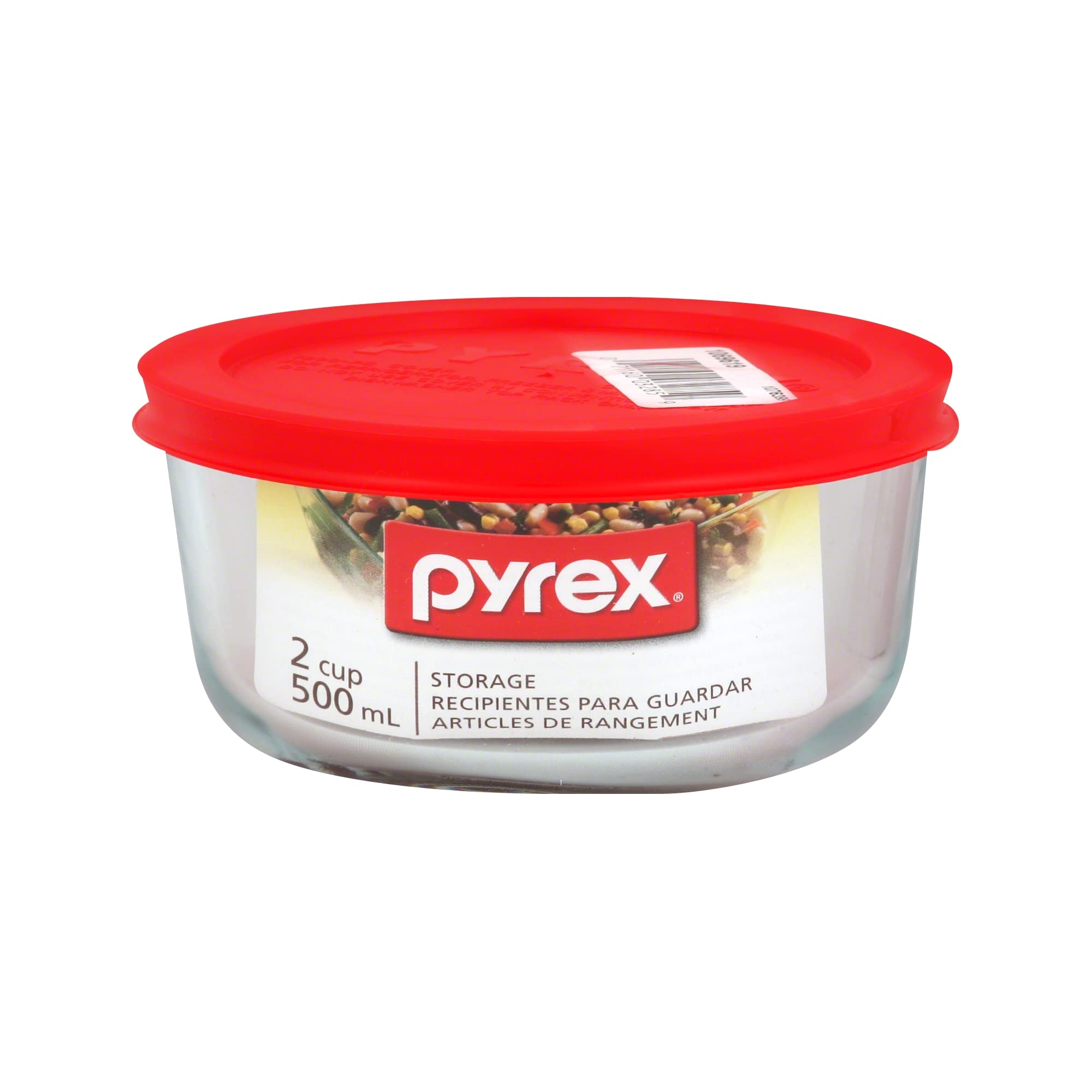 Pyrex Simply Store in fridge keeps snacks organized and fresh