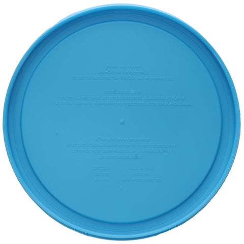 Pyrex two-pack blue Pantone lids for easy storage and identification.