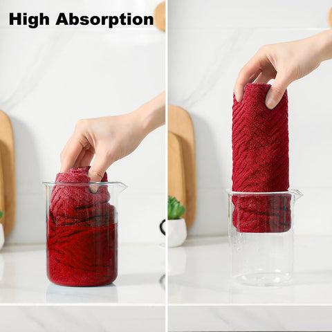 QAJ towels remain durable after multiple washes