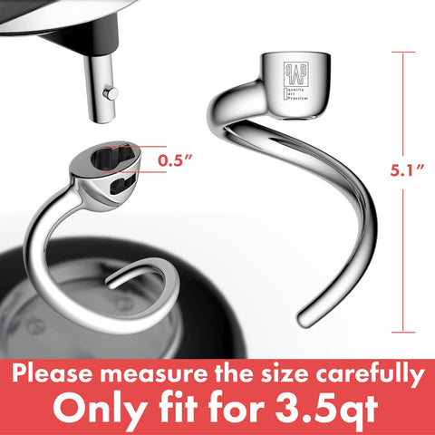 qap dough hook for pasta dough in a KitchenAid mixer