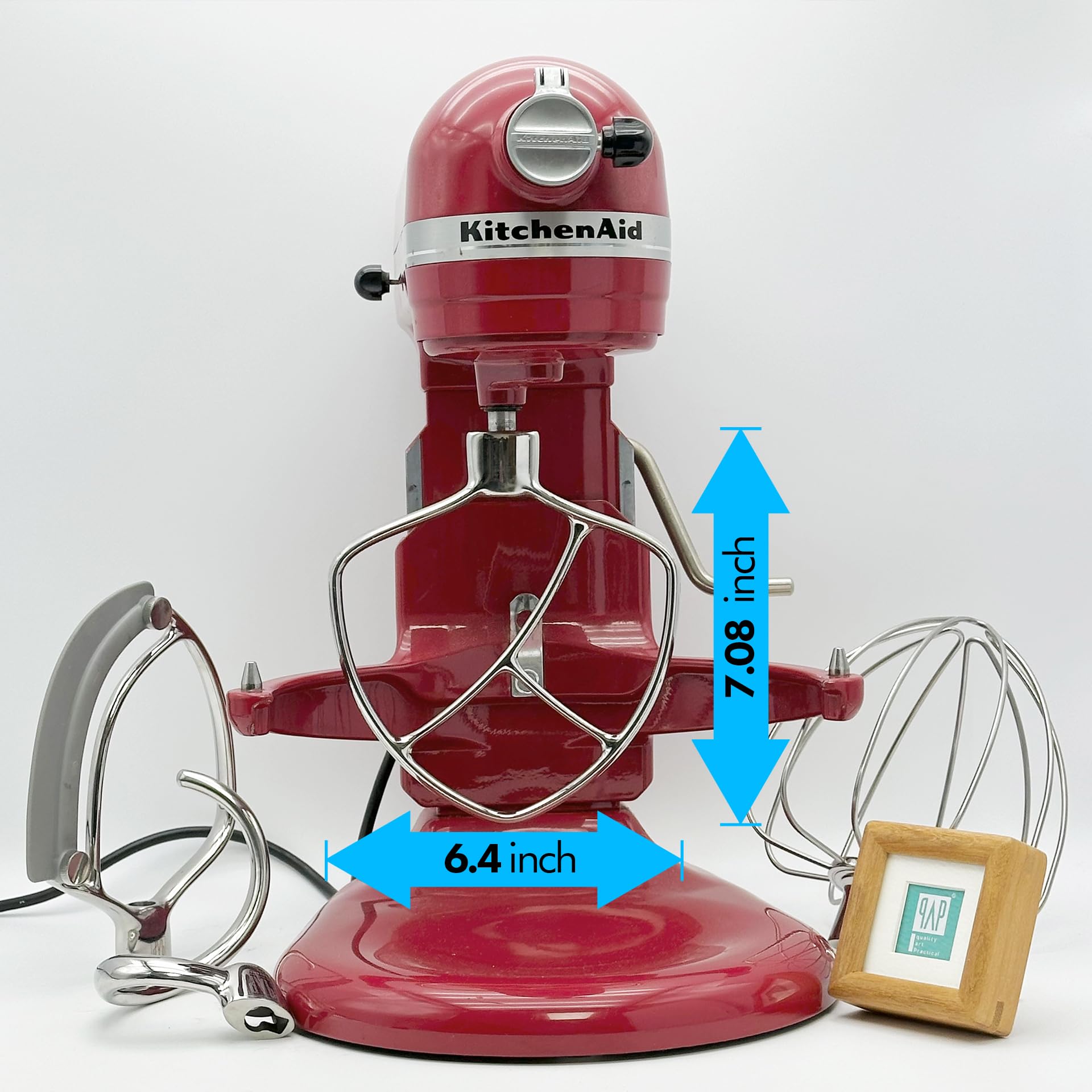 qAp Rustproof design resists flakes and chipping over time.