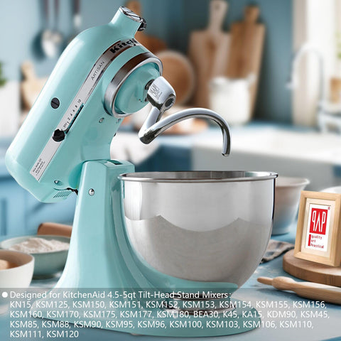 QAp Quality Art Practical compatibility with 4.5qt and 5qt KitchenAid models.