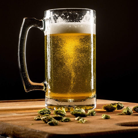 QAPPDA durable glass mugs suitable for home or bar service.